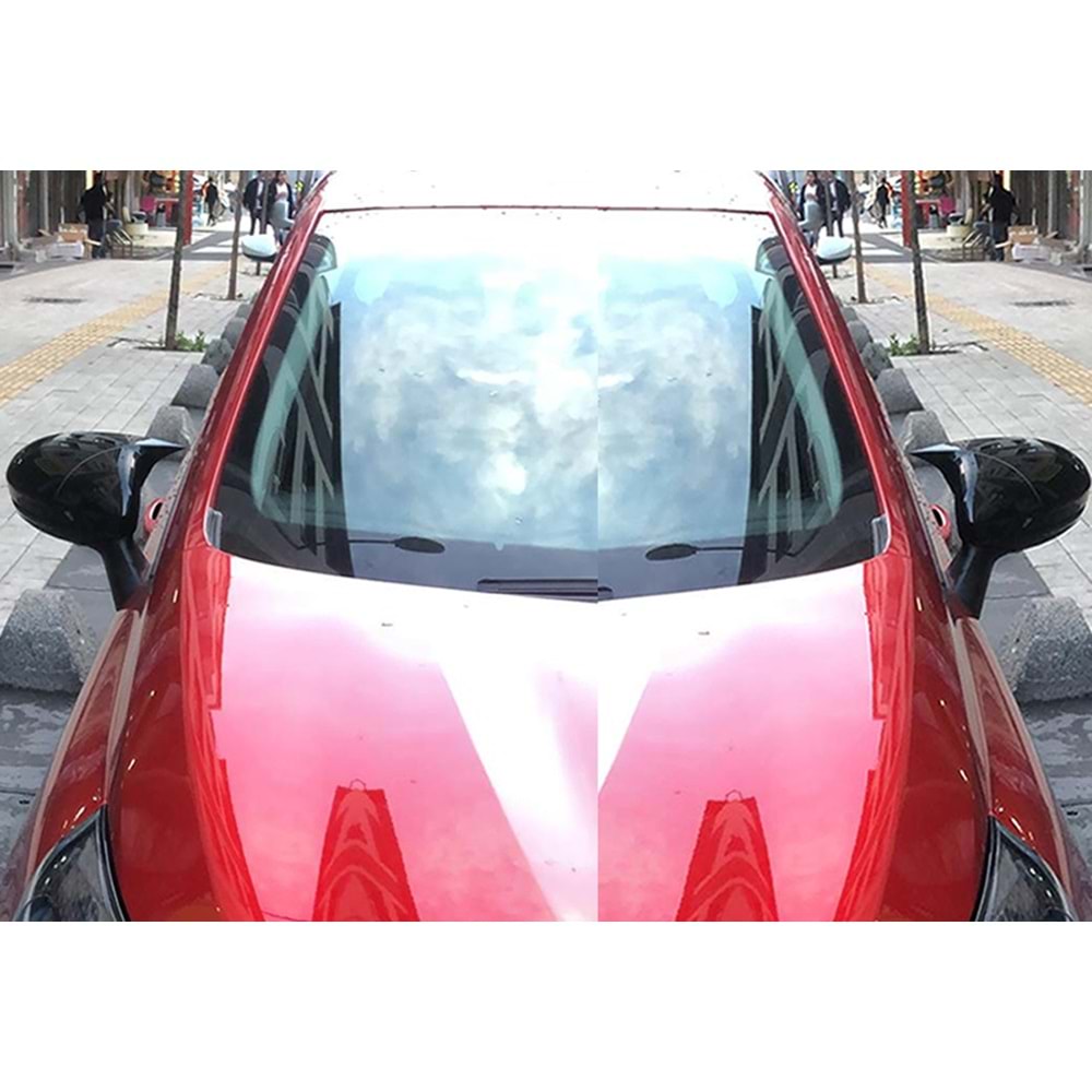 0822🔥CALOTTE ADATTO PER RENAULT CLIO 5 2019+ NERO LUCIDO ADESIVE🔥
