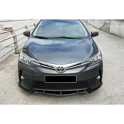 💕ART.1148  SPLITTER TOYOTA COROLLA E170 2013-2018 TREND NERO LUCIDO💕