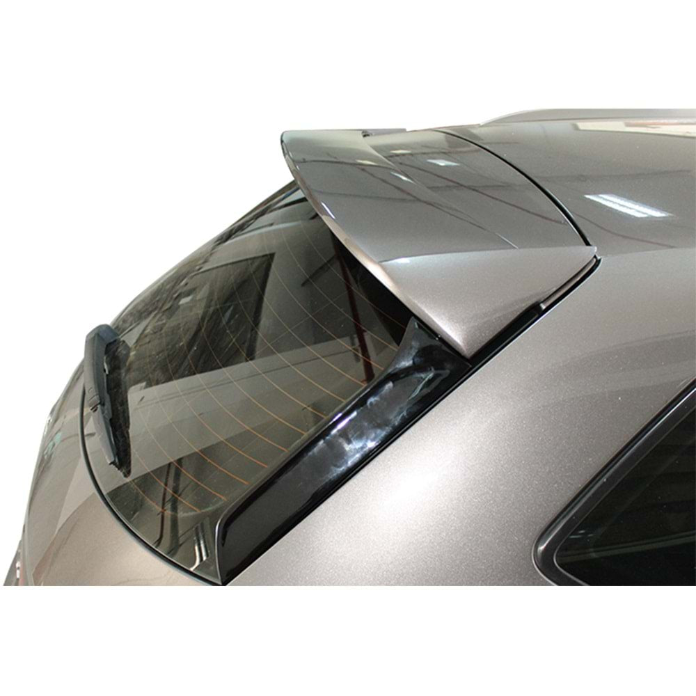 💕ART.9552 SPOILER+DEFLETTORI LATERALI 3PZ SEAT LEON MK3 NERO LUCIDO 💕