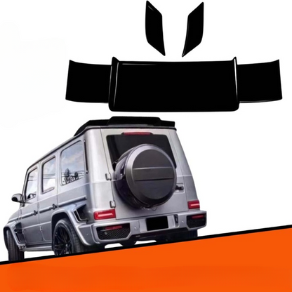 💕ART.1070 SPOILER MERCEDES CLASSE G W463 W464 2018+BRABUS NERO LUCIDO💕
