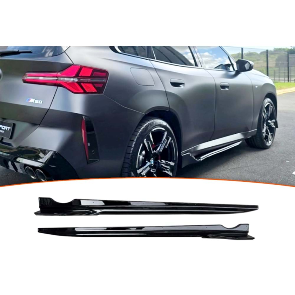 💕ART.9958 SOTTO MINIGONNE BMW  X3 G45 2024+ NERO LUCIDO💕