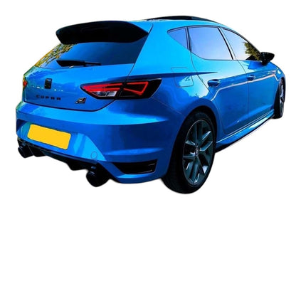 🔥ART.9468 SPOILER TETTO PER SEAT LEON Mk3 FR, NERO LUCIDO, in ABS / 2012-2020🔥
