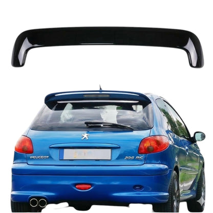 🔥ART.9466 SPOILER POSTERIORE PEUGEOT 206 in ABS NERO LUCIDO / 1998-2012🔥