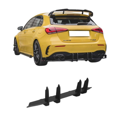 🔥ART.9455 SPLITTER POSTERIORE MERCEDES W177 MAX IN ABS NERO LUCIDO / 2019 +🔥