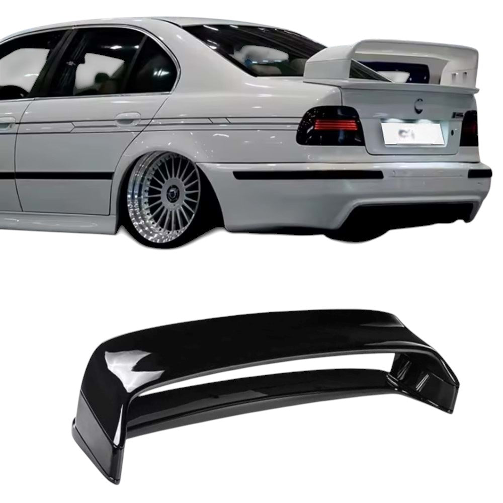 🔥ART.9457 SPOILER  BAGAGLIAIO PER BMW E39 LTW, NERO LUCIDO, IN ABS /95 -03🔥