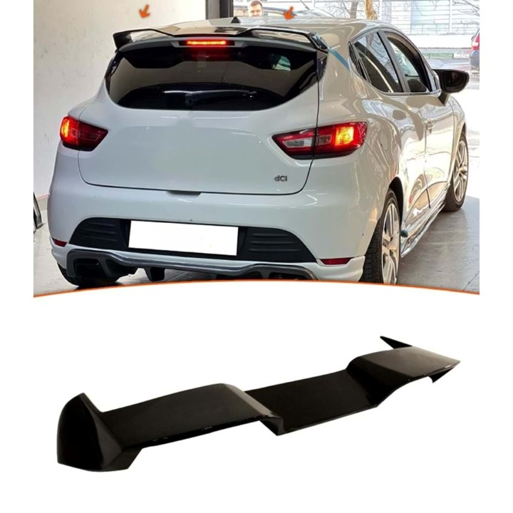💕ART.5738   SPOILER RENAULT CLIO 4 2012-2019 NERO💕