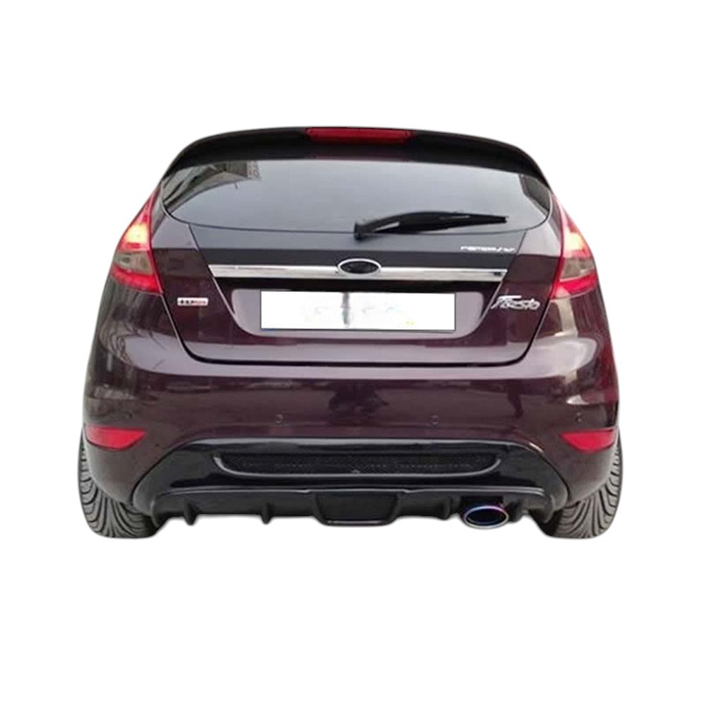 🔥ART.9498 DIFFUSORE STILE RACE PER FIESTA Mk6 NERO LUCIDO IN PLASTICA 08-12🔥
