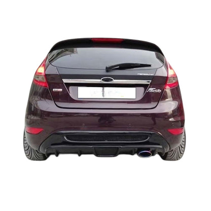 🔥ART.9498 DIFFUSORE STILE RACE PER FIESTA Mk6 NERO LUCIDO IN PLASTICA 08-12🔥