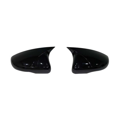 0778🔥CALOTTE SPECCHI ADATTO PER VW GOLF 6 NERO LUCIDO ADESIVE🔥