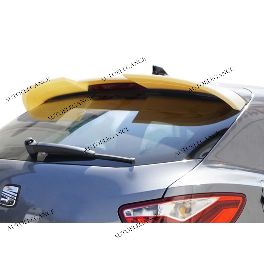 🔥ART.9560 SPOILER TETTO STILE SEAT IBIZA Mk4 IN ABS GREZZO / 2008-2017🔥