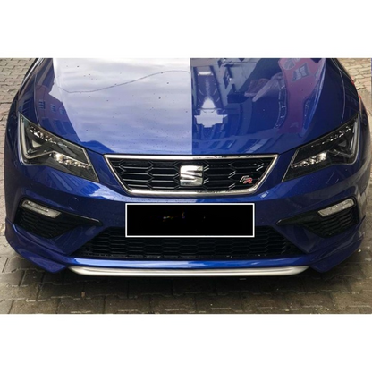💕ART.0620  SOTTO PARAURTI SEAT LEON 5F 2017-2020 FR LOOK ABT GREZZO💕