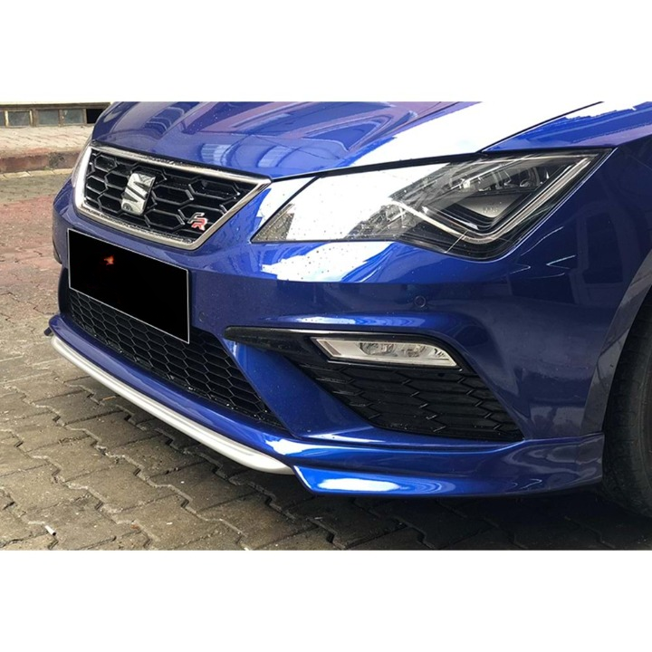 💕ART.0620  SOTTO PARAURTI SEAT LEON 5F 2017-2020 FR LOOK ABT GREZZO💕