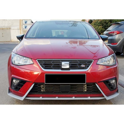 💕ART.0031 SPLITTER SEAT IBIZA 6J FR 2017+ NERO LUCIDO (3 PEZZI)💕