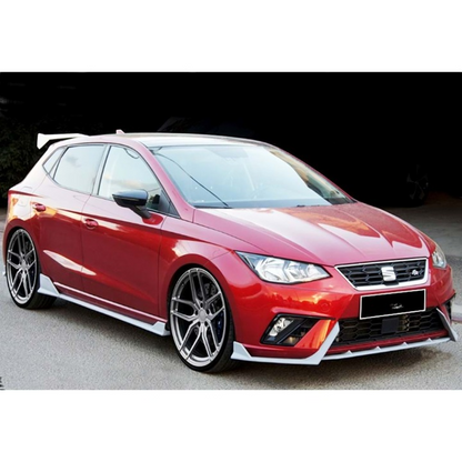 💕ART.0031 SPLITTER SEAT IBIZA 6J FR 2017+ NERO LUCIDO (3 PEZZI)💕