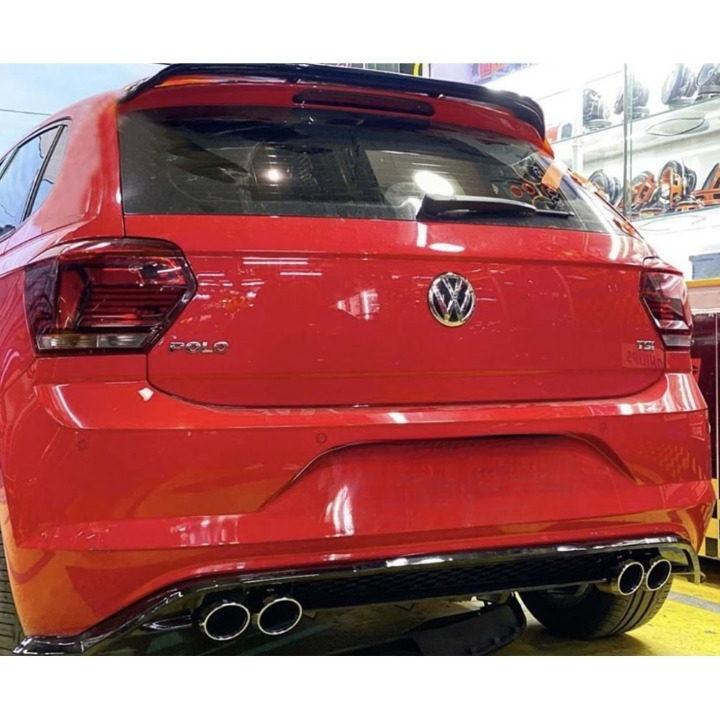 💕ART.0774  DIFFUSORE VW POLO AW1 2017-2022 LOOK GTI NERO LUCIDO 💕