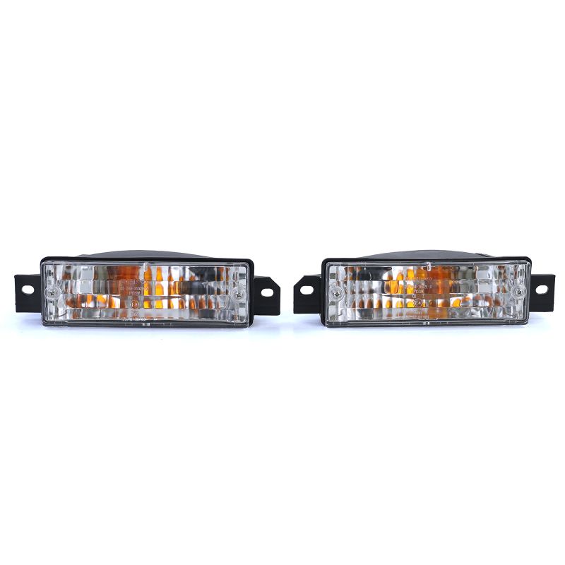 Coppia Frecce Anteriori Cristallo con Luce di Posizione per BMW Serie 3 E30