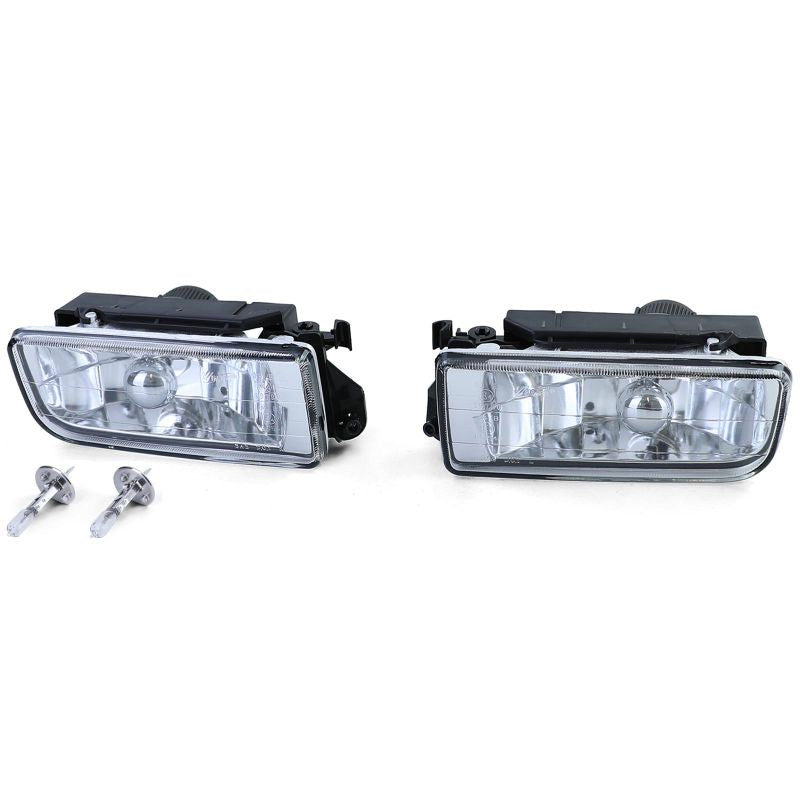 Kit Fendinebbia Trasparenti Destro + Sinistro con Lampadine H1