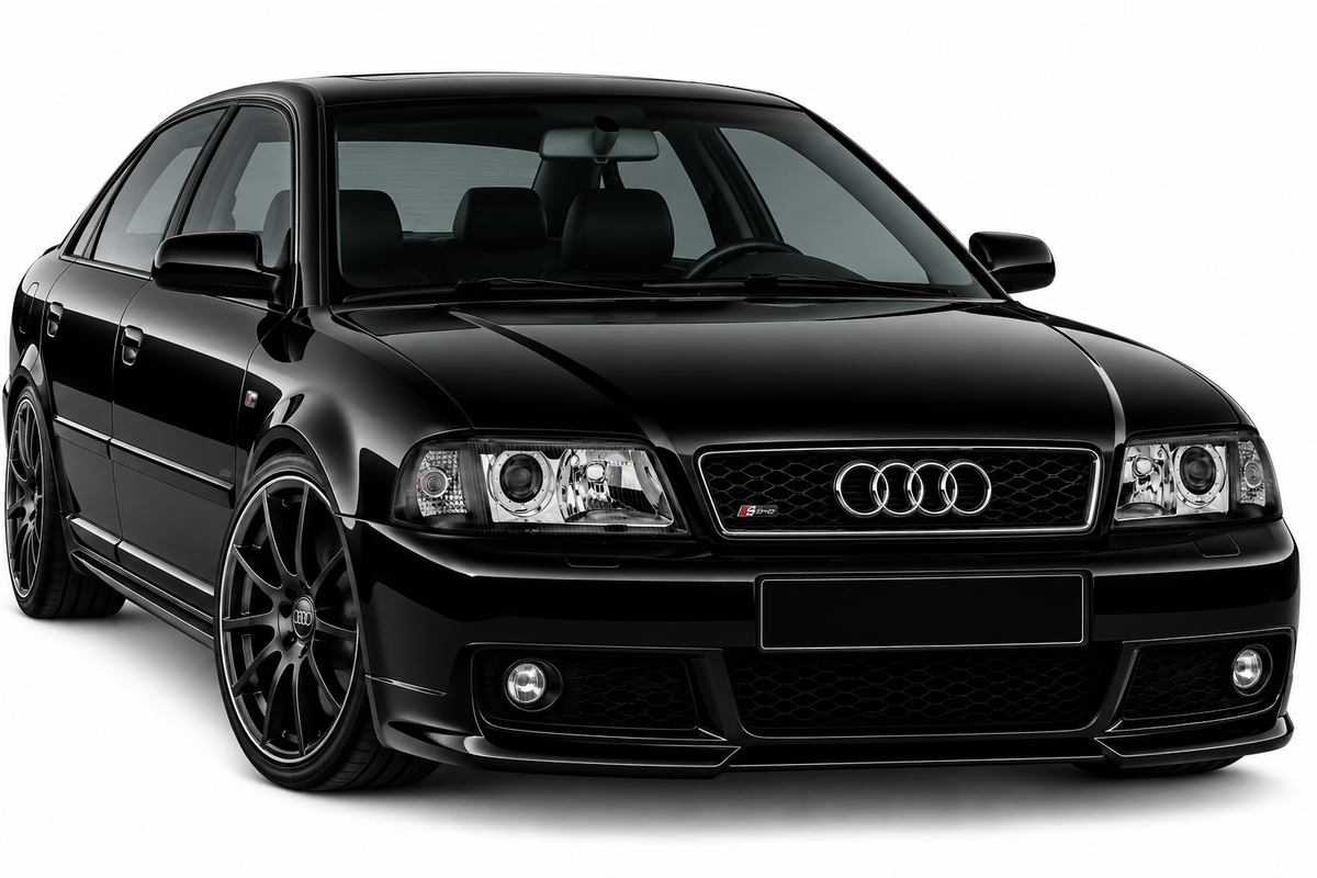 💕ART.6487  FARI  ANTERIORI  ADATTO  PER AUDI A4 01.99-11.00 NERI💕
