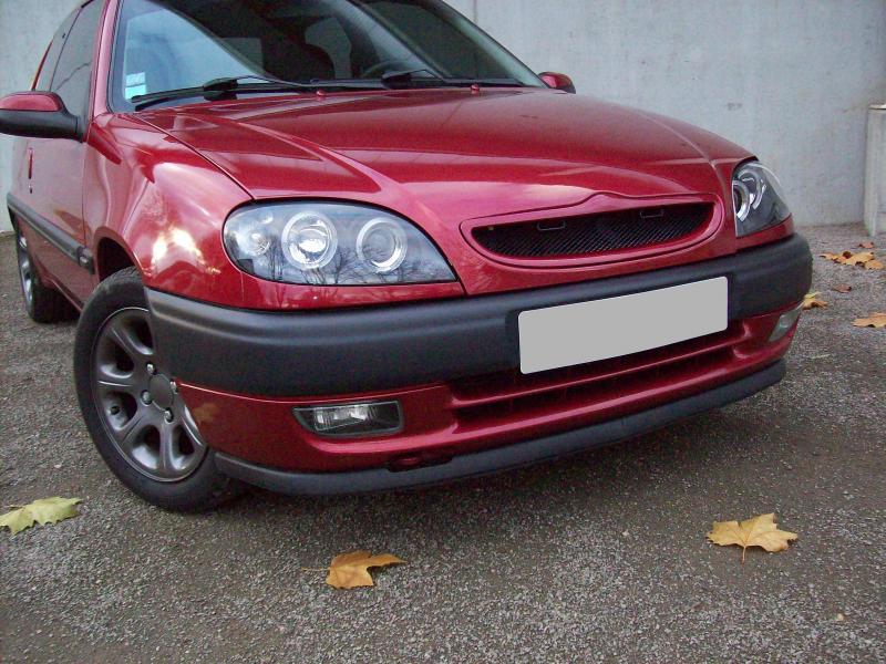 💫ART.6178 FARI ANTERIORI OCCHI D'ANGELO CROMATI per CITROEN SAXO 1999-2003💫