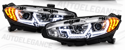 ART.11130 FARI ANTERIORI ADATTO PER HONDA CIVIC X 16-21 LED