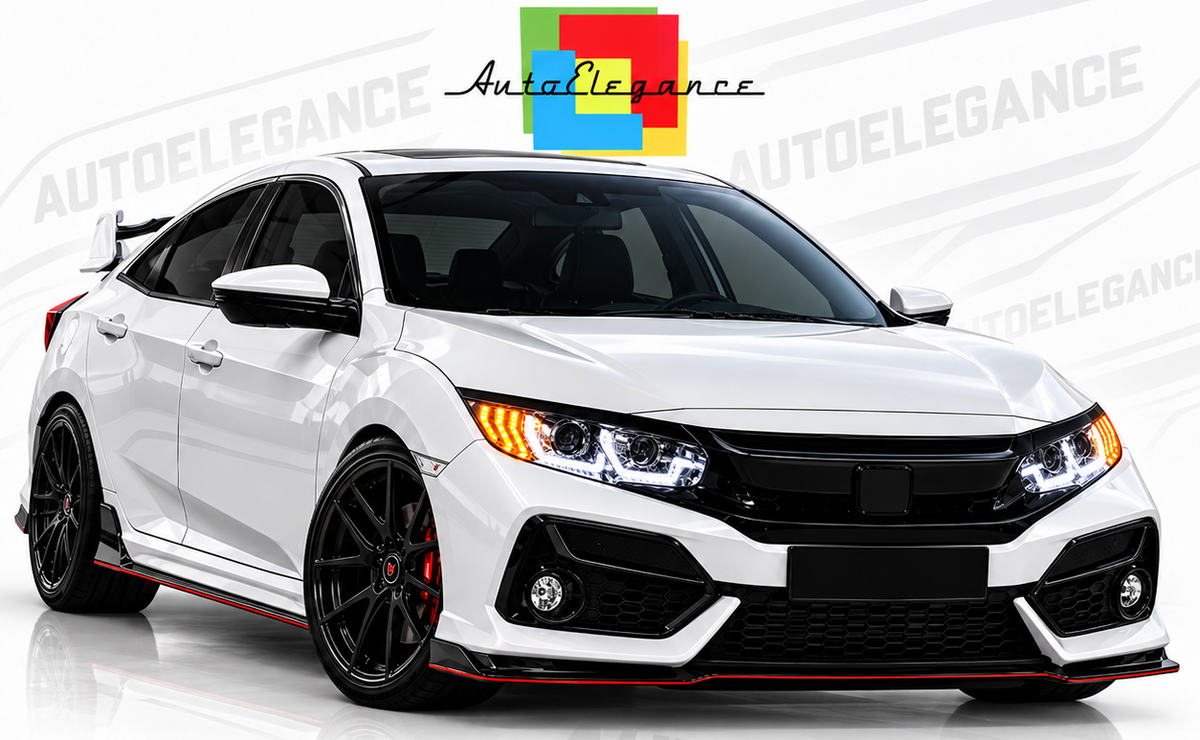 ART.11130 FARI ANTERIORI ADATTO PER HONDA CIVIC X 16-21 LED