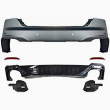 ART.5123 PARAURTI POSTERIORE AUDI A5 F5 2016+ SPORTBACK COUPE CABRIO LOOK RS