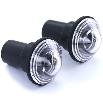 KIT FRECCE LATERALI CLEAR GLASS BIANCHE CON LAMPADINE PER FIAT COUPÉ / BARCHETTA