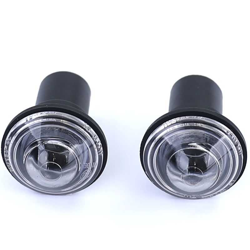 KIT FRECCE LATERALI CLEAR GLASS BIANCHE CON LAMPADINE PER FIAT COUPÉ / BARCHETTA