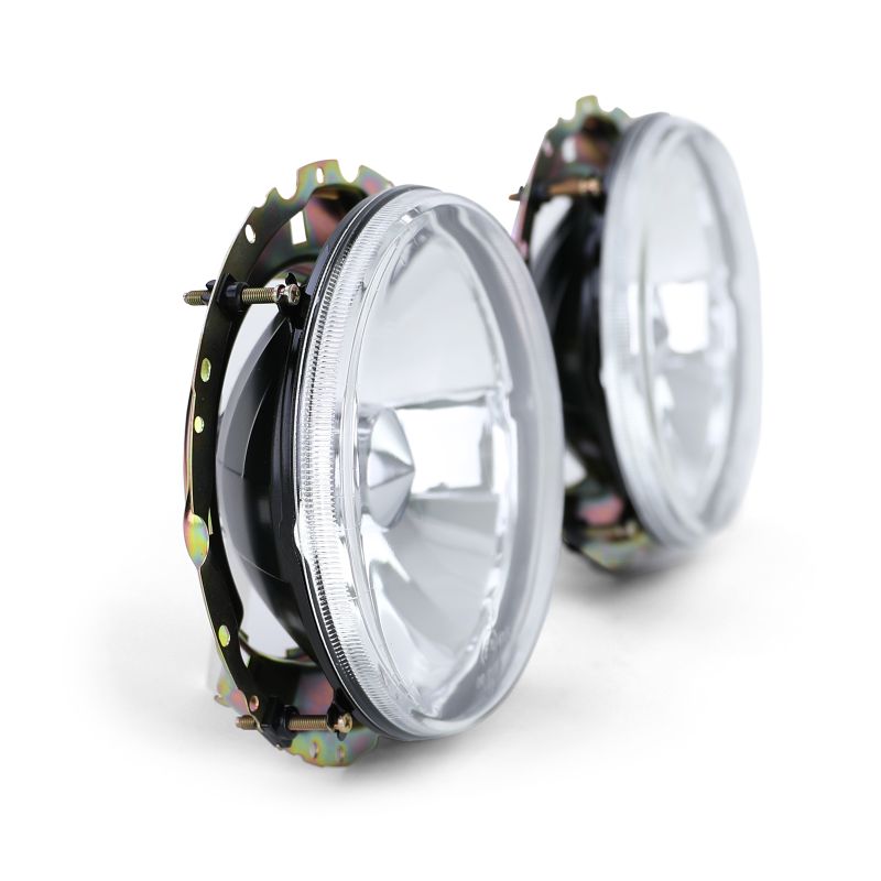Coppia Fari Anteriori H4 Cromati per VW Maggiolino (Beetle) e Cabriolet