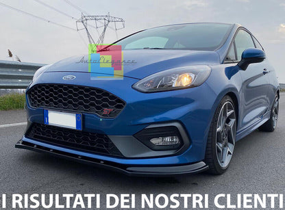 ABS FRONT BUMPER UNDER SPLITTER SUITABLE FORD FIESTA MK8 BUMPER ST 0057