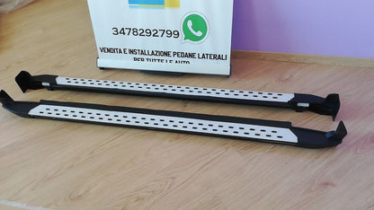 SIDE STEPS SUITABLE FOR OPEL MOKKA / MOKKA X 2012+ NON-SLIP DOOR PADS