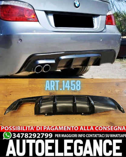 DIFFUSER SUITABLE FOR BMW 5 SERIES E60 E61 MSPORT 2003-2010 LOOK TUNING 2SX