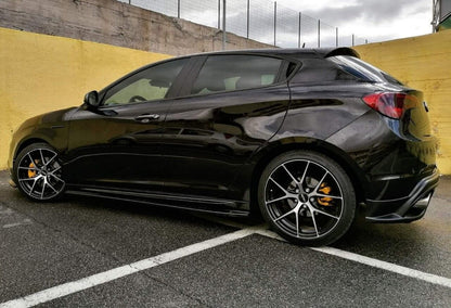DIFFUSER FOR ALFA ROMEO GIULIETTA QUADRIFOGLIO LOOK UNDER REAR BUMPER 
