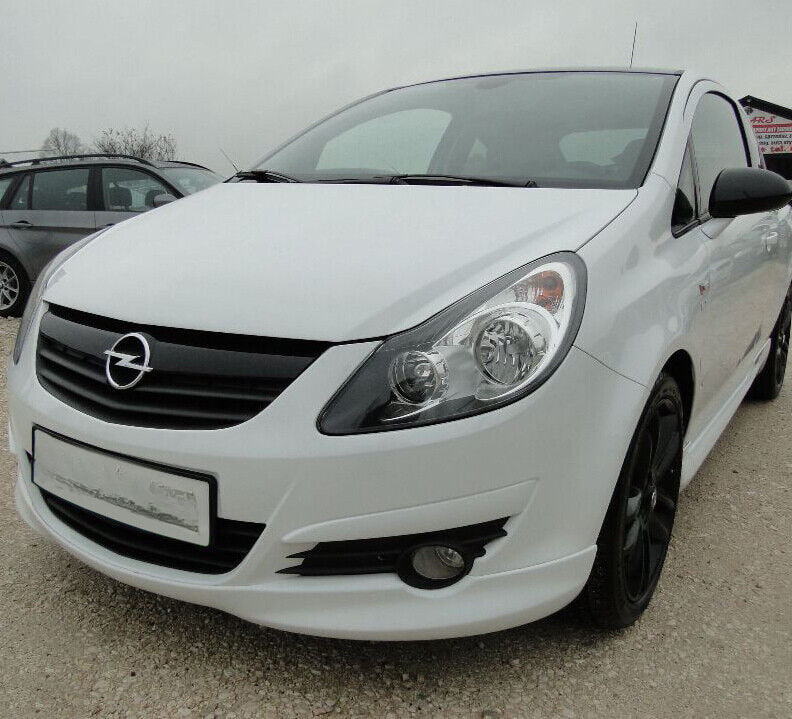 ⭐1681 SOTTO PARAURTI ADATTO PER OPEL CORSA D 2006-2011 LOOK OPC GREZZO⭐