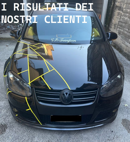 SOTTO PARAURTI ADATTO PER VW GOLF 5 2003+ LOOK GTI