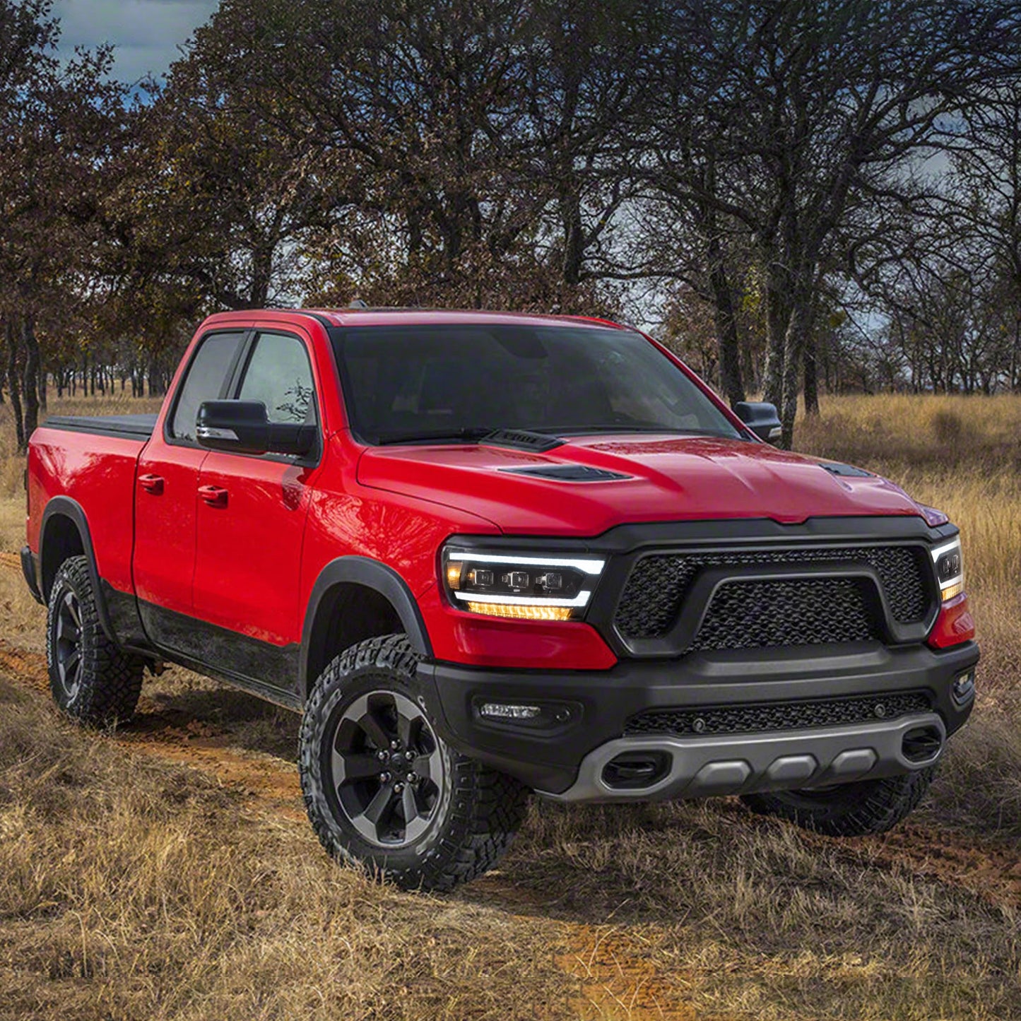 Proiettore Matrix e fari Full LED per Dodge Ram 2019-UP (proiettore Matrix e stili Full LED da scegliere)