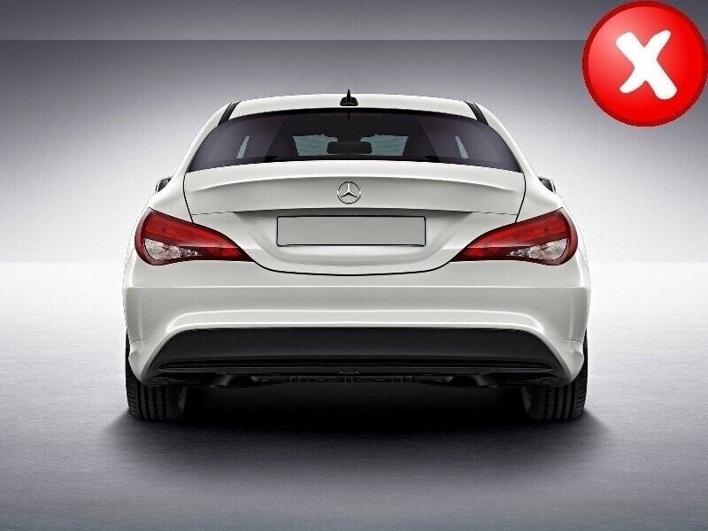 Diffuser for Mercedes CLA W117 X117 Shooting Brake 13-18 Facelift CLA45 Look