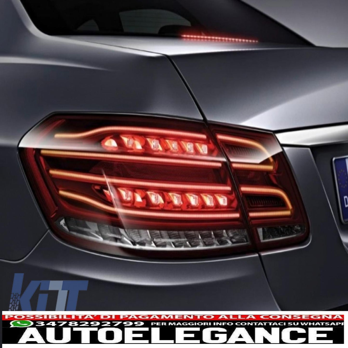 Fanali Posteriori LED per Mercedes Classe E W212 09-13 Trasformazione Facelift Design Rosso Cl-mostra il titolo originaleTesto originaleLED fanali posteriori per Mercedes Classe E W212 09-13 Conversione Facelift Design Rosso Kl