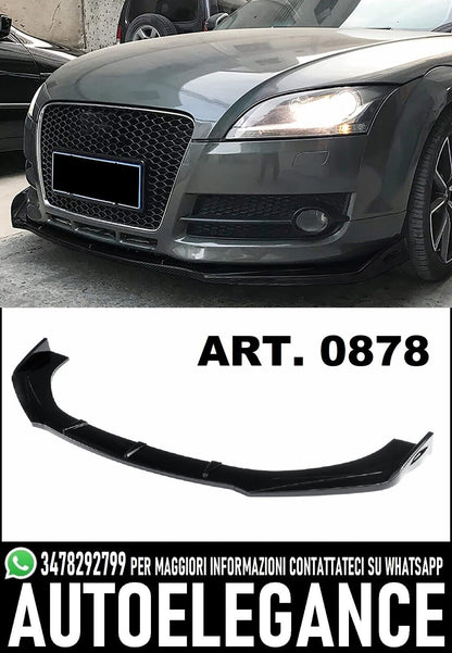 💎SPLITTER UNDER FRONT BUMPER AUDI TT 8J SPORT ABS SPOILER RSTT💎 