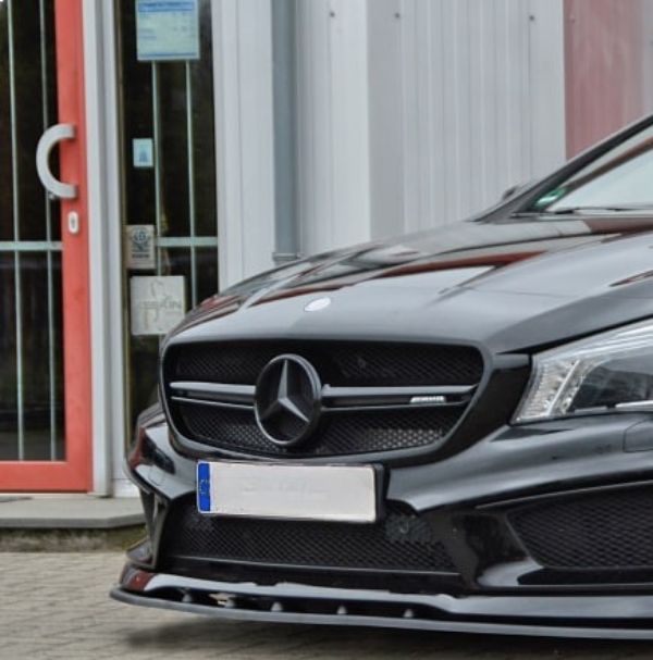 GRIGLIA ADATTA MERCEDES PER CLASSE A W176 2012-2015 LOOK A45 LOOK NERO LUCIDO