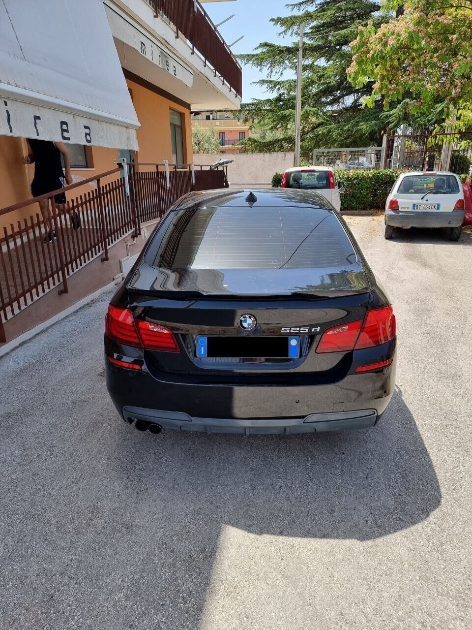 SPOILER ADATTO PER BMW SERIE 5 F10 LOOK M5 DESIGN NERO LUCIDO
