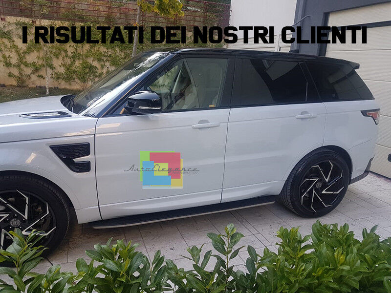 PEDANE LATERALI SOTTOPORTA RANGE ROVER SPORT 2013 IN POI TOP QUALITA' -.-