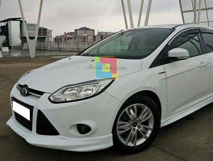 FORD FOCUS 3 III 2011-2014 FRONT BUMPER SPOILER ABS SPORTY LOOK ST