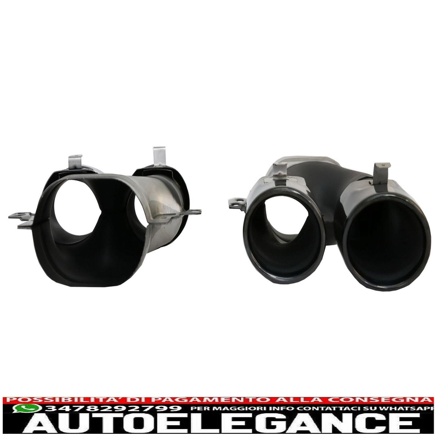Diffuser for Mercedes GLC Coupe Facelift C253 20+ Tips GLC43 Look 