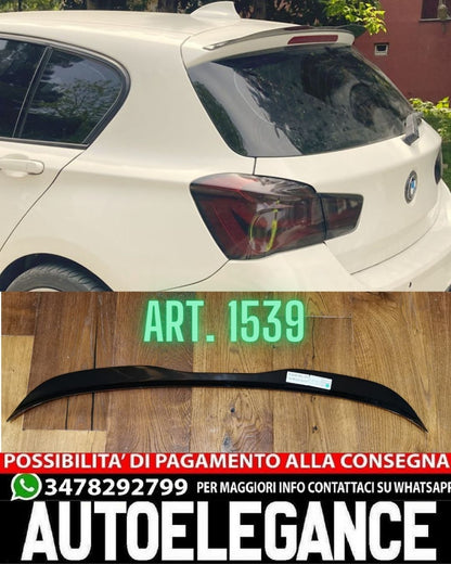 💎ROOF SPOILER WING SUITABLE FOR BMW 1 SERIES F20 2011-2019 M LOOK GLOSS BLACK💎