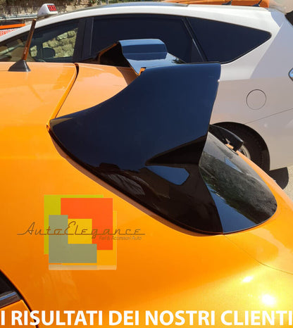 💎SPOILER TETTO ADATTO PER RENAULT MEGANE 4 IV STANDARD LOOK RS NERO LUCIDO💎