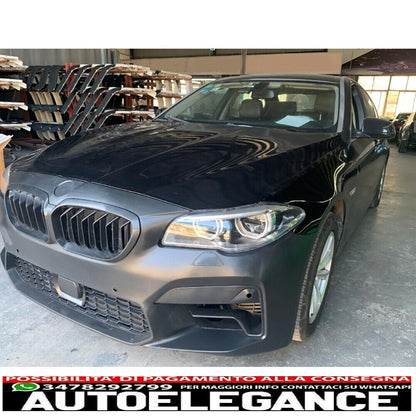 Front Bumper Grille for BMW 5 Series F10 F11 2011-2017 M5 2020 Look-show original titleOriginal textFrontstoßstange Gitter für BMW 5er F10 F11 2011-2017 M5 2020 Look