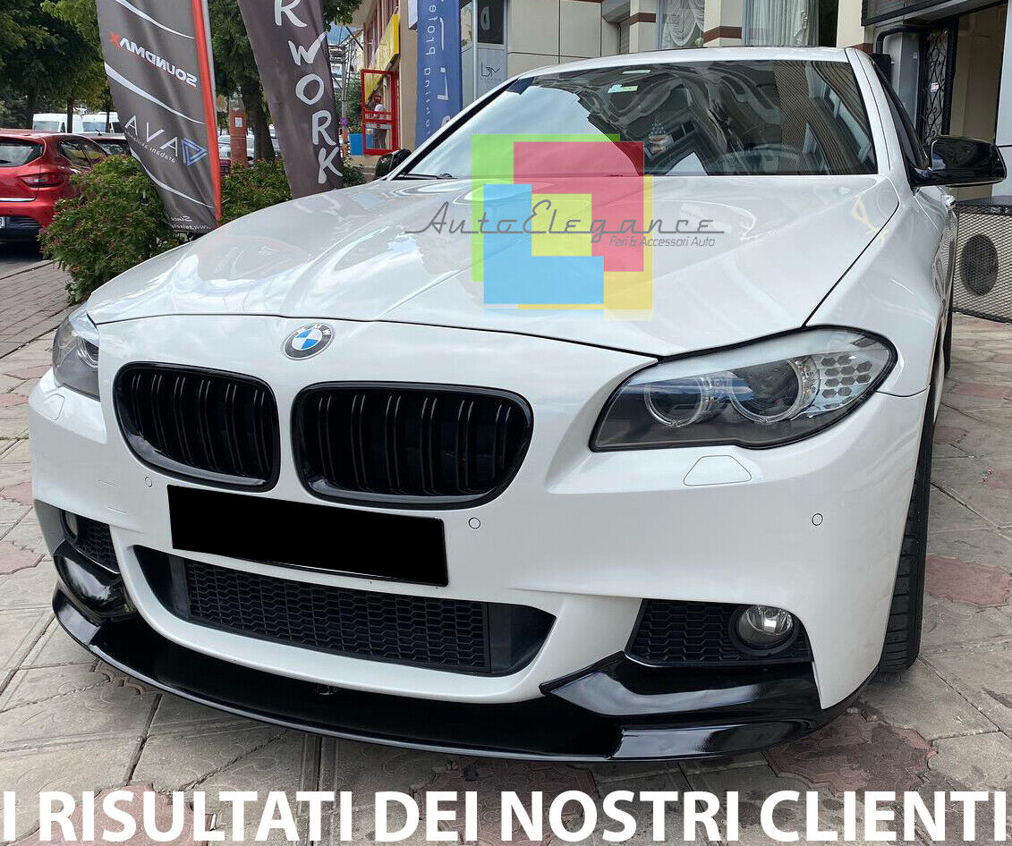 BMW SERIE 5 F10 F11 LIP SPOILER SOTTO PARAURTI ANTERIORE ABS PARAURTI M LAMA ..- AUTOELEGANCERICAMBI
