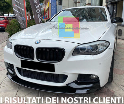BMW SERIE 5 F10 F11 LIP SPOILER SOTTO PARAURTI ANTERIORE ABS PARAURTI M LAMA ..- AUTOELEGANCERICAMBI