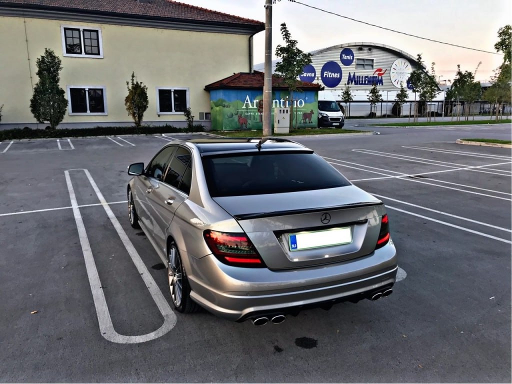 TERMINALI PER MERCEDES W204 W211 W203 R171 W219 W221 W463 LOOK 63 INOX CROMATI